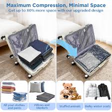 Vela 2-in-1 Under-Bed Fabric Storage Chest with Built-in Vacuum Compression Bag