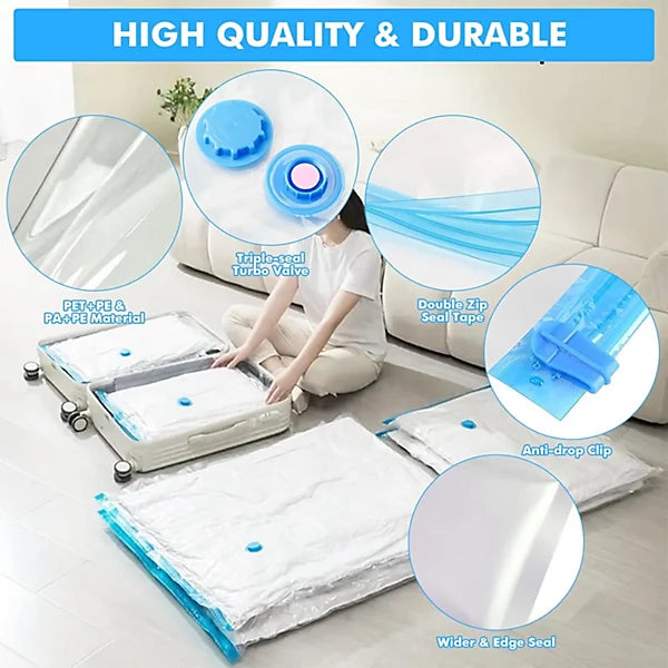 Large Vacuum Storage Bags for Bedding, Duvets & Clothes | Vela